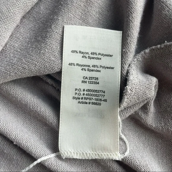 Wilfred Free v-neck gray blouse size xs - Picture 10 of 10